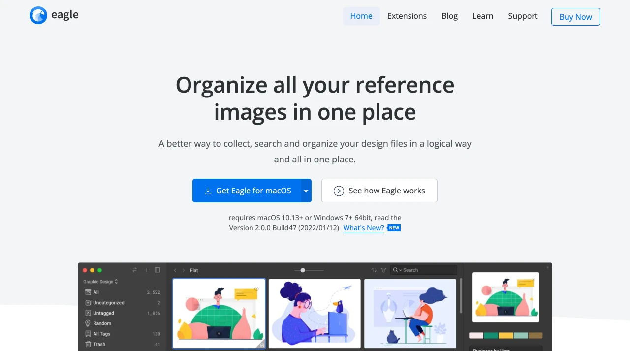 Image from Eagle Homepage